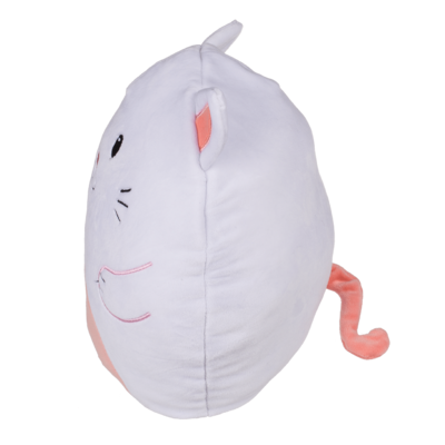Reversible Plush Animal, Cat/Mouse, approx. 24 cm,