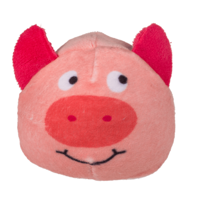 Reversible Plush Animals in Capsule,