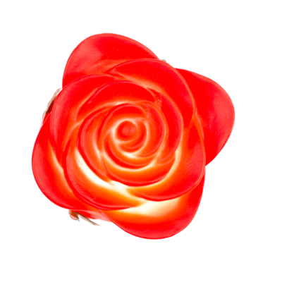 Rose en plastique avec LED changeant couleur,