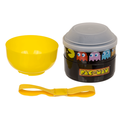 Round lunch box, Pac-Man,