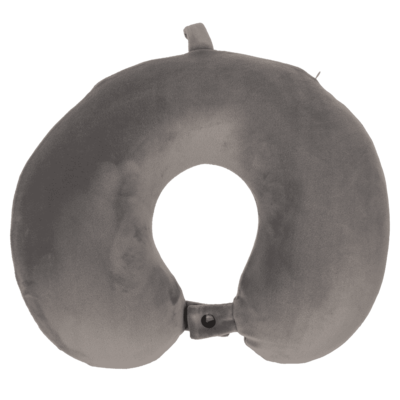 Round shaped neck cushion made of memory foam,