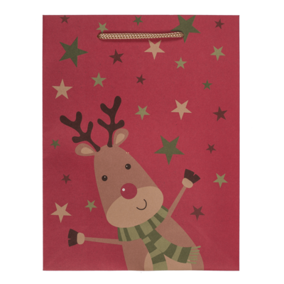 Sac cadeau en papier, Christmas Friends,