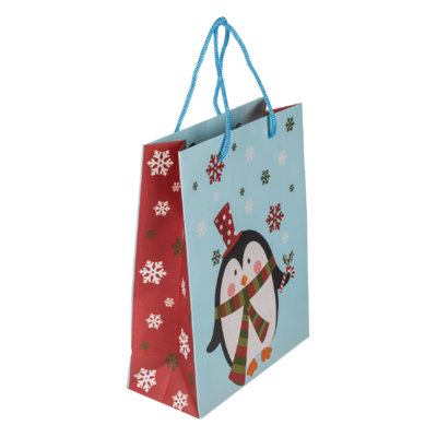 Sac cadeau en papier, Christmas Friends,