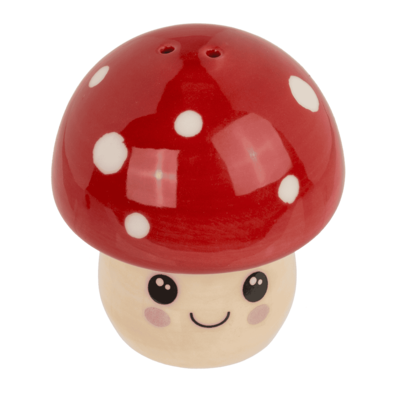 Salière et poivrière, champignons kawaii