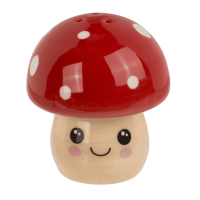 Salière et poivrière, champignons kawaii