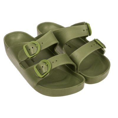 Sandalias de hombre, verdes, talla 45/46