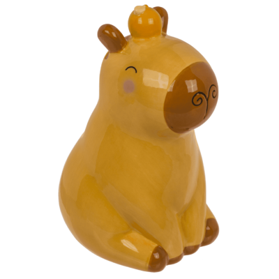 Saving bank, Capybara, 15 x 9 cm, ceramic,