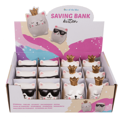 Savings bank, Kitten,