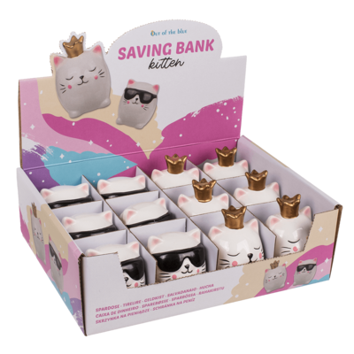 Savings bank, Kitten,