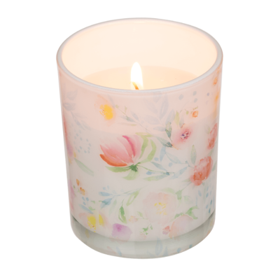Scented candle (Hyacinth & Hydrangea,