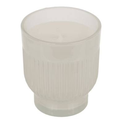 Scented canlde in glass, Fresh cotton,