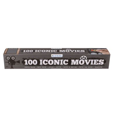 Scratch Sheet, Iconic Movies, ca. 42 x 60 cm,