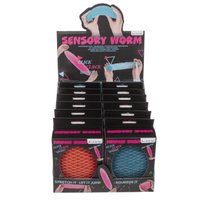 Sensory worm, 34,5 cm,