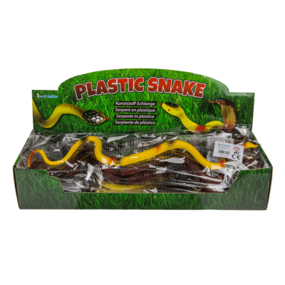 Serpente in plastica, ca. 40 cm,