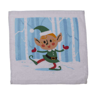 Serviette magique en coton, Winter Friends