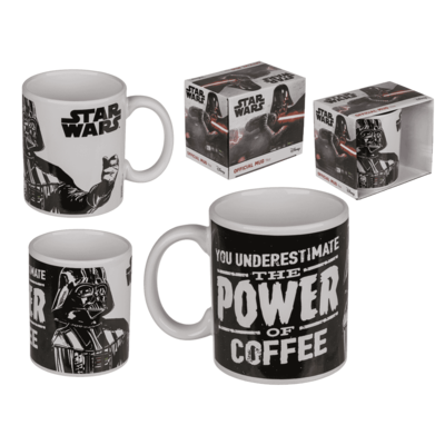 Set di articoli, tazze con licenza,