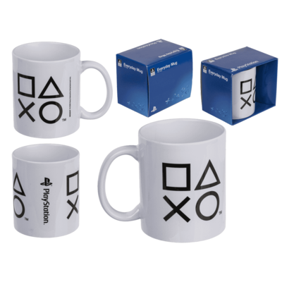 Set di articoli, tazze con licenza,