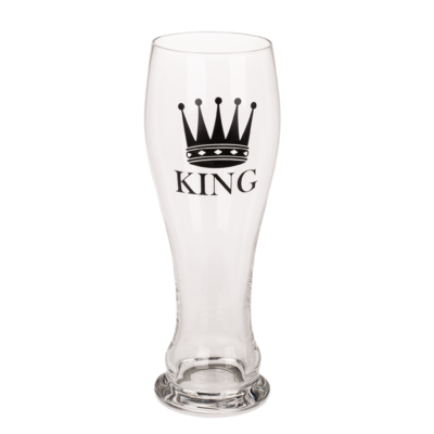 Set di bicchieri, King & Queen,