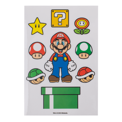 Set di sticker, Super Mario (Mushroom Kingdom),