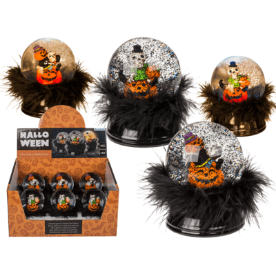Sfera glitter, Halloween,