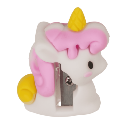 Sharpener, Unicorn, approx. 3,6 x 4,5 cm,