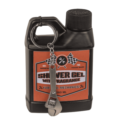 Shower gel, "Motor oil canister", 260 ml,