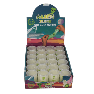 Slime extraterrestre avec figure etraterrestre,