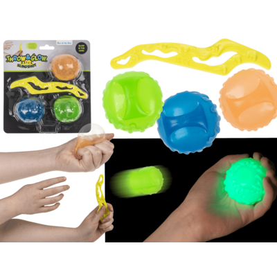 Slingshot, Throw & Glow Balls