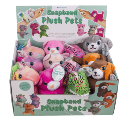 Snapband bracelet, Plush Pets,