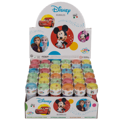 Soap bubbles with puzzle, Disney,