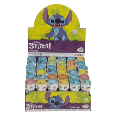 Soap bubbles with puzzle, Lilo & Stitch,