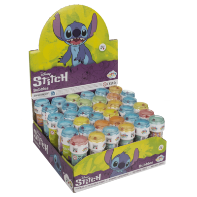Soap bubbles with puzzle, Lilo & Stitch,