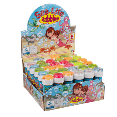 Soap bubbles with puzzle, Sea Life,