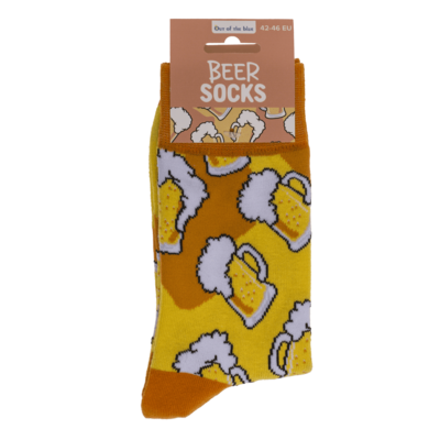 Socken, Bier, Größe 42-46,