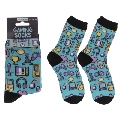 Socken, Gaming, Größe 36-42,