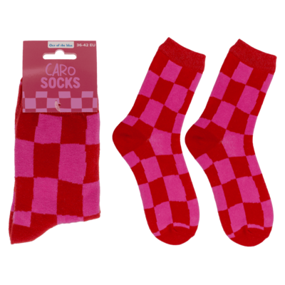 Socken, Karo, Größe 36-42,