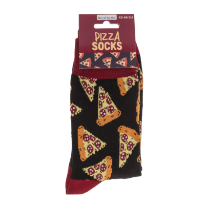 Socken, Pizza, Größe 42-46,