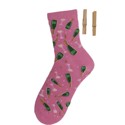 Socken, Prosecco, Einheitsgröße,