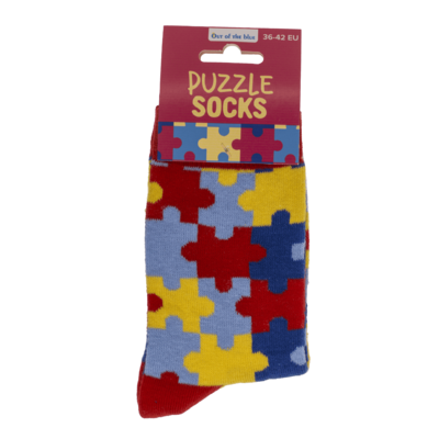 Socken, Puzzle, Größe 36-42,