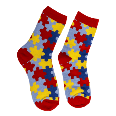 Socken, Puzzle, Größe 36-42,