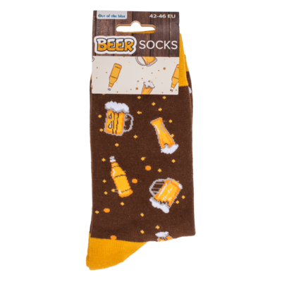 Socks, Beer, 2 sizes assorted,