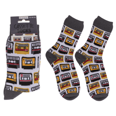 Socks, cassettes, size 42-46,