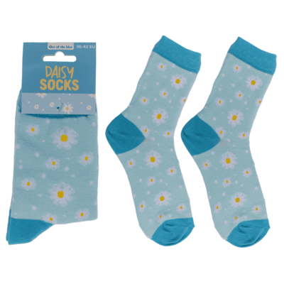 Socks, Daisy Flower, size 36-42,