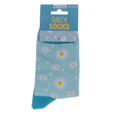 Socks, Daisy Flower, size 36-42,