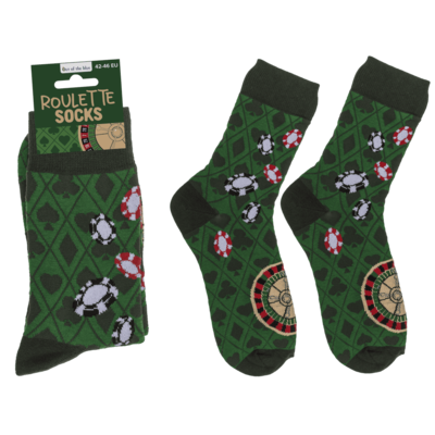 Socks, Roulette, size 42-46,