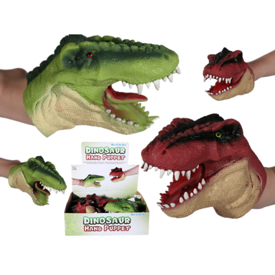 Soft hand puppet, Dinosaur,