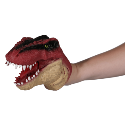 Soft hand puppet, Dinosaur,