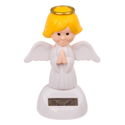 Solar Figurine, Angel, ca. 11 cm,