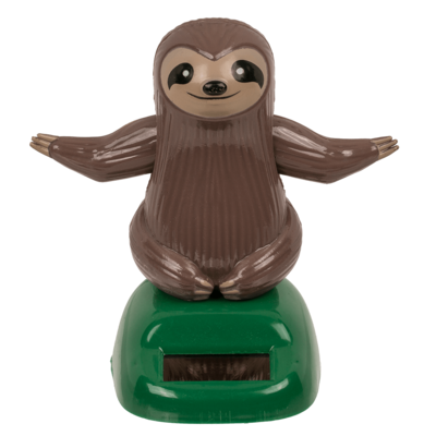 Solar Figurine, Sloth, ca. 11 cm,