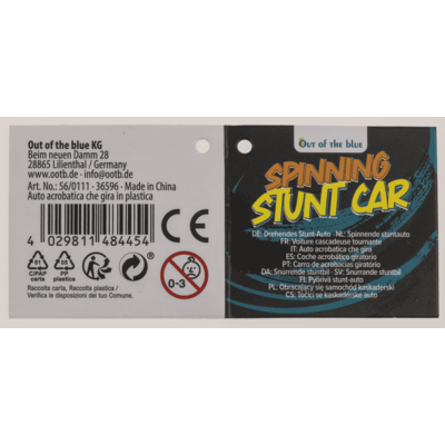 Spinning Stunt Car, 11,5 cm,